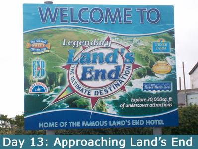Arriving at Land's End