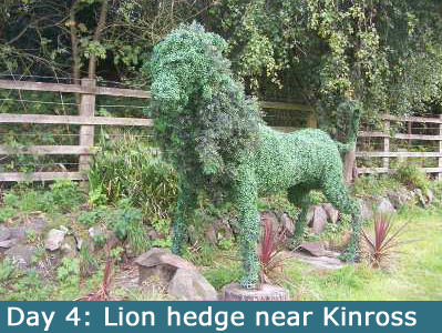 A strange sight near Kinross